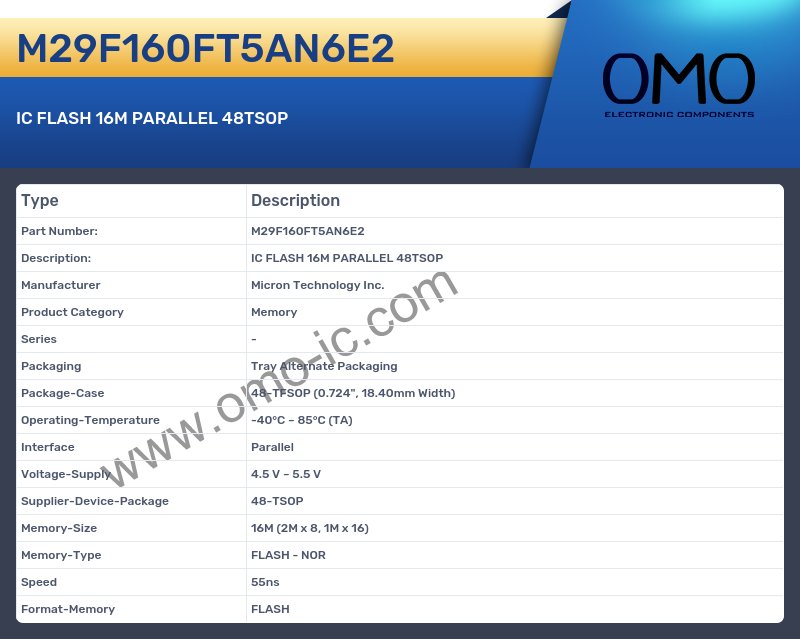 M29F160FT5AN6E2