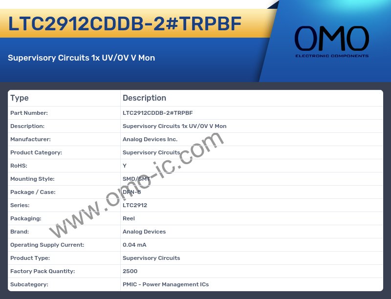 LTC2912CDDB-2#TRPBF