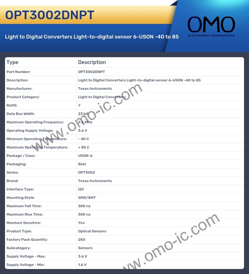 OPT3002DNPT