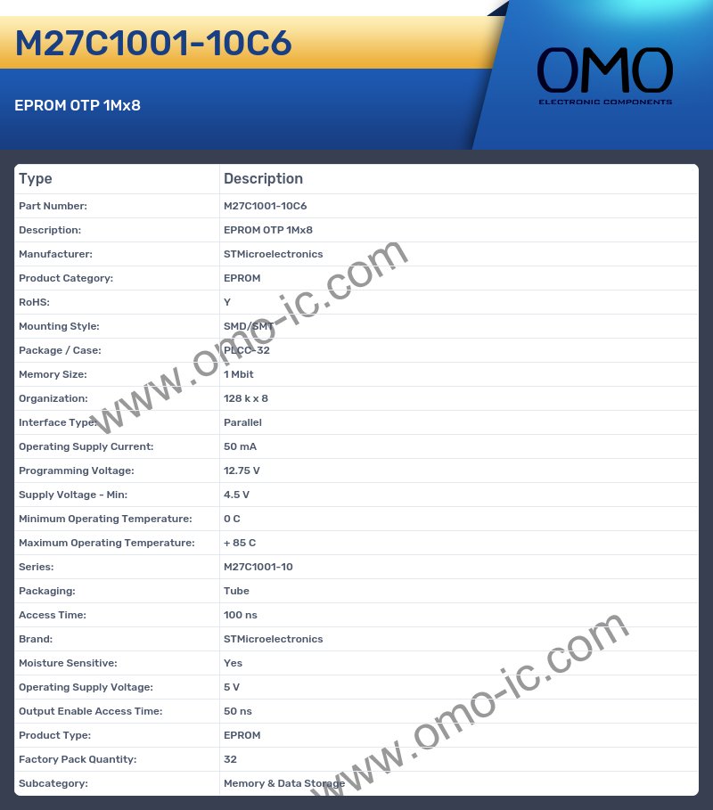 M27C1001-10C6