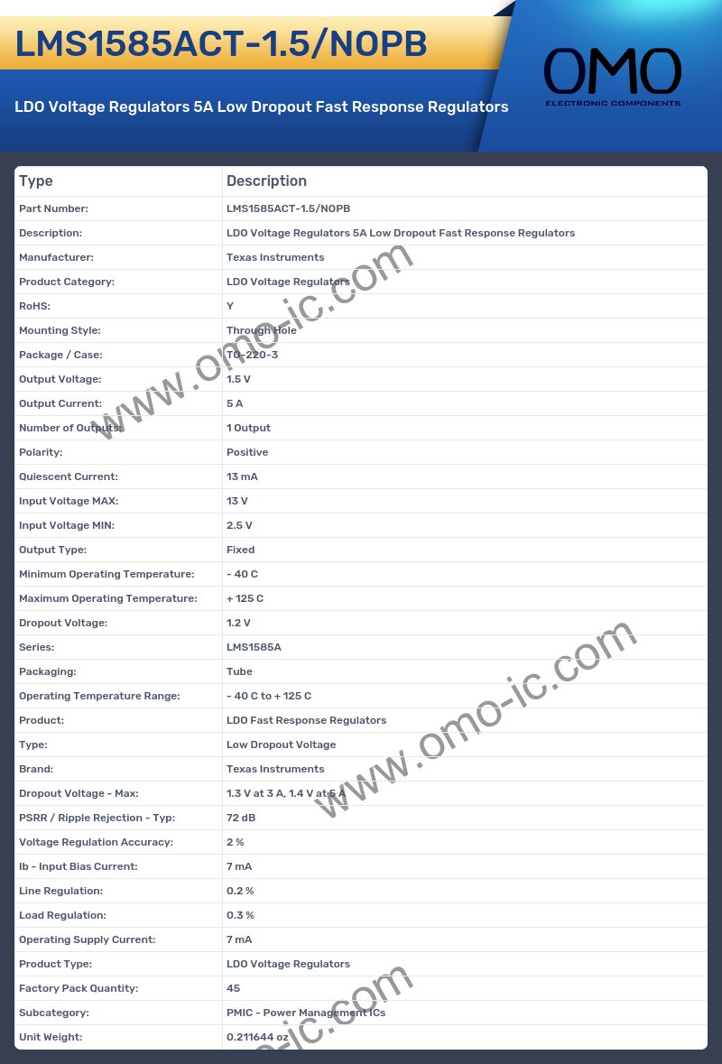 LMS1585ACT-1.5/NOPB