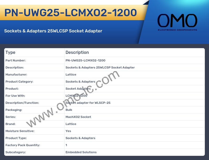 PN-UWG25-LCMXO2-1200