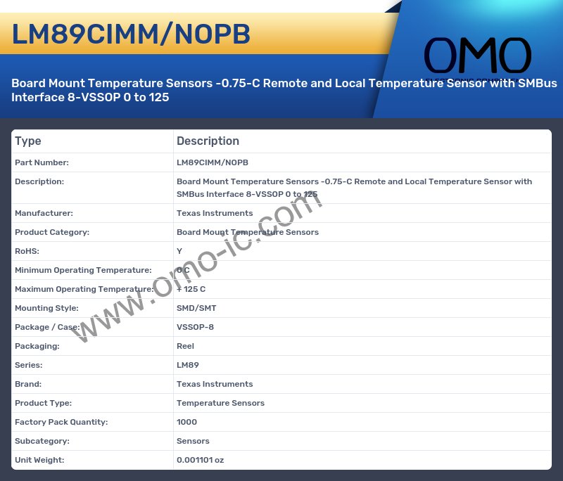 LM89CIMM/NOPB