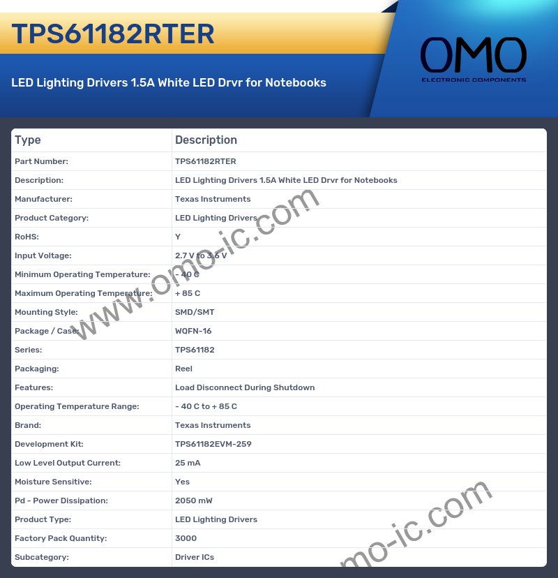 TPS61182RTER