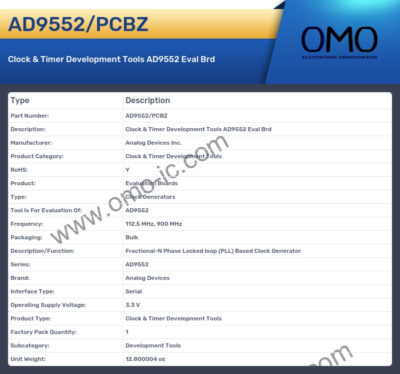 AD9552/PCBZ