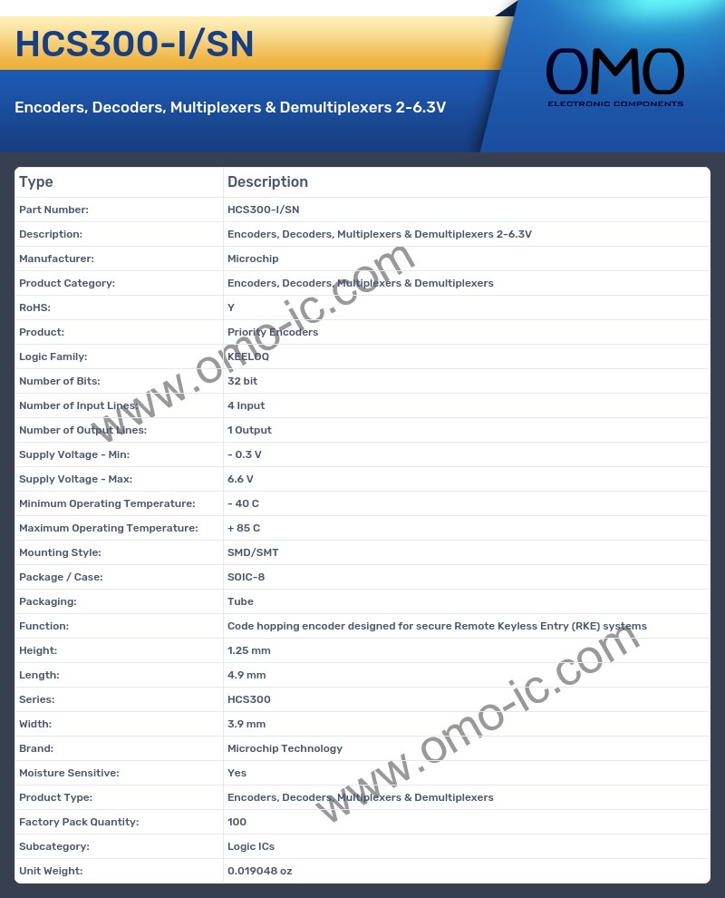 HCS300-I/SN
