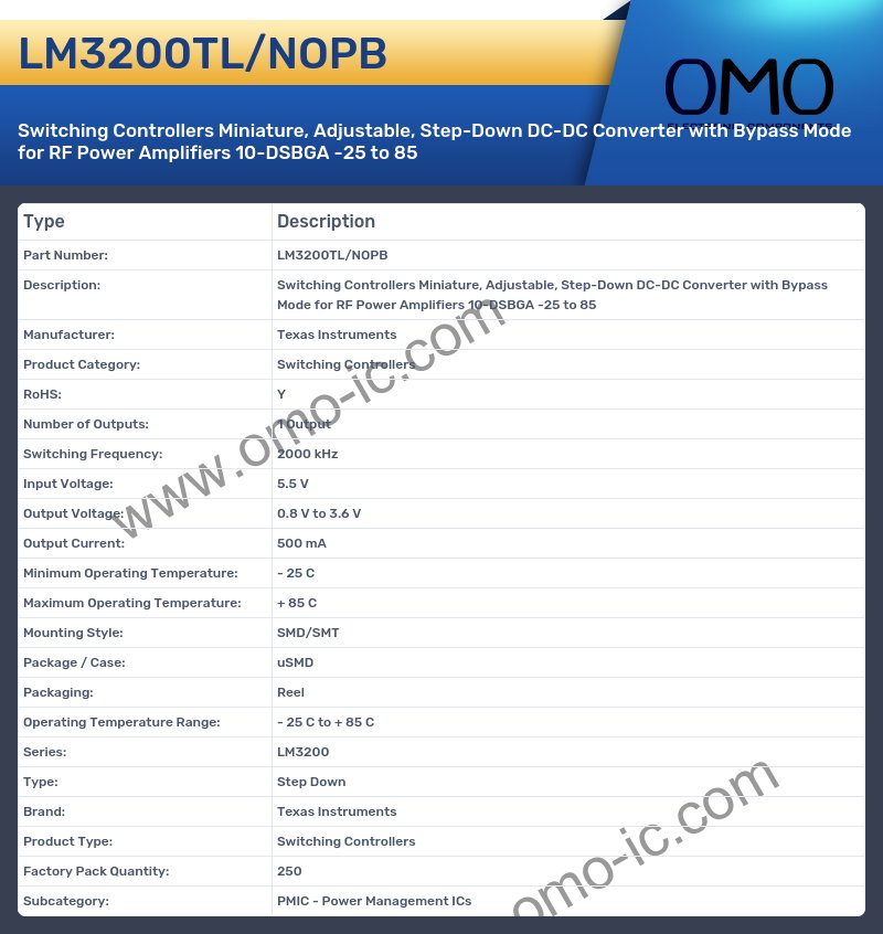 LM3200TL/NOPB
