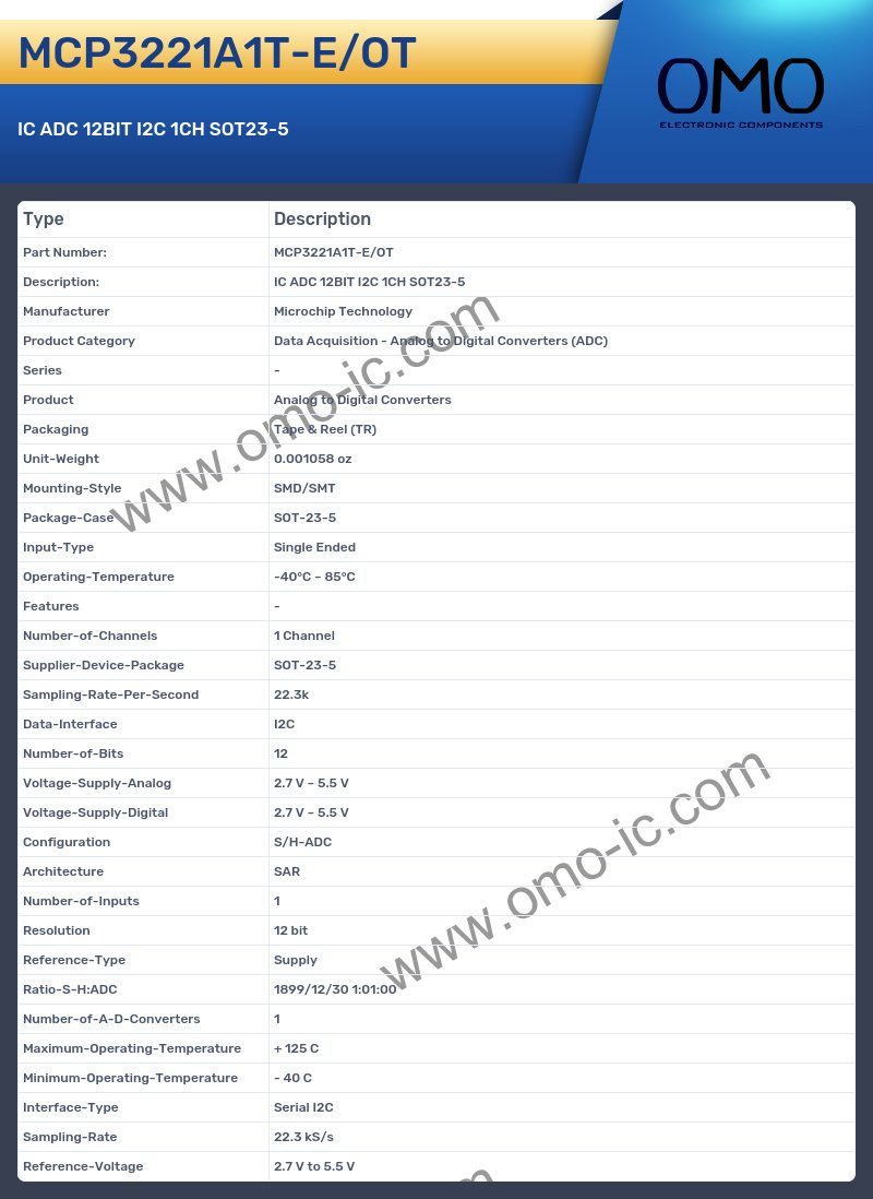MCP3221A1T-E/OT