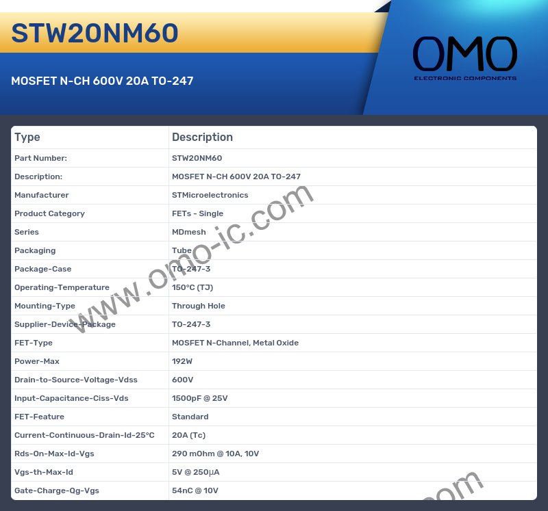 STW20NM60