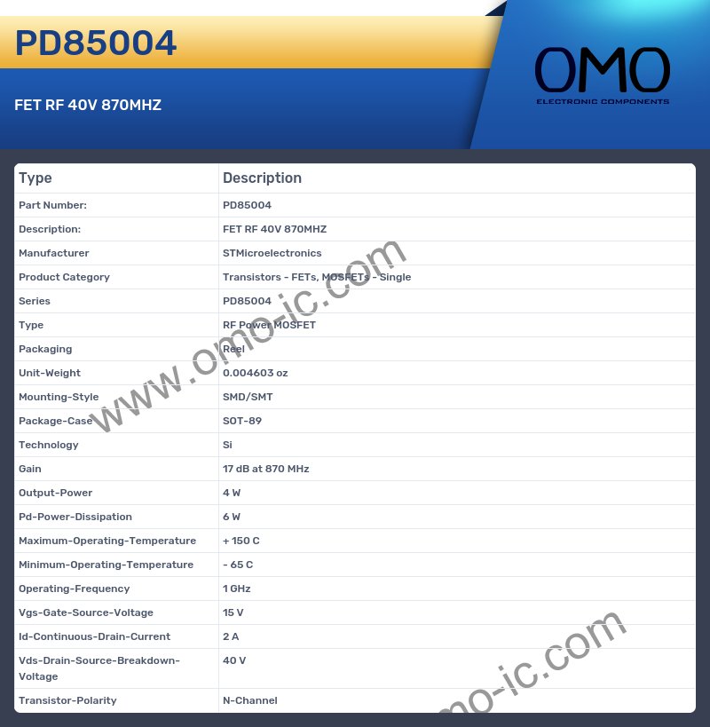 PD85004