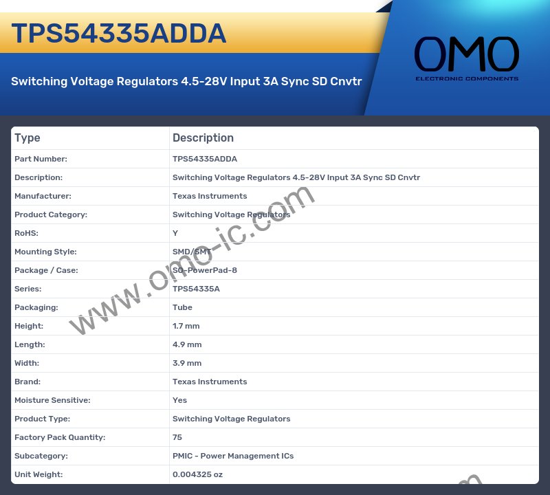 TPS54335ADDA