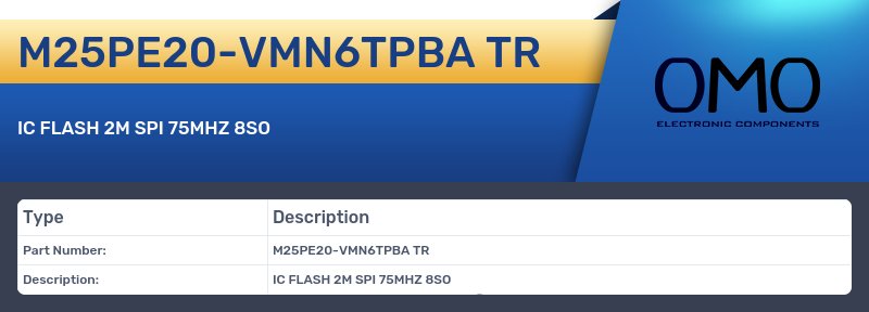 M25PE20-VMN6TPBA TR