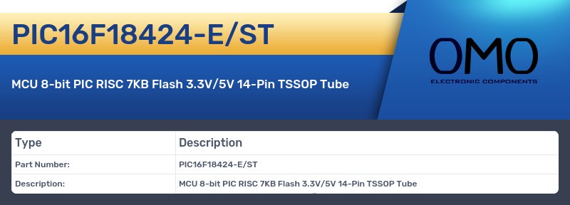 PIC16F18424-E/ST