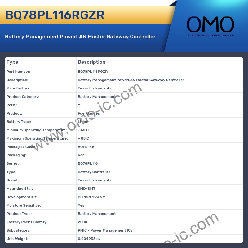 BQ78PL116RGZR