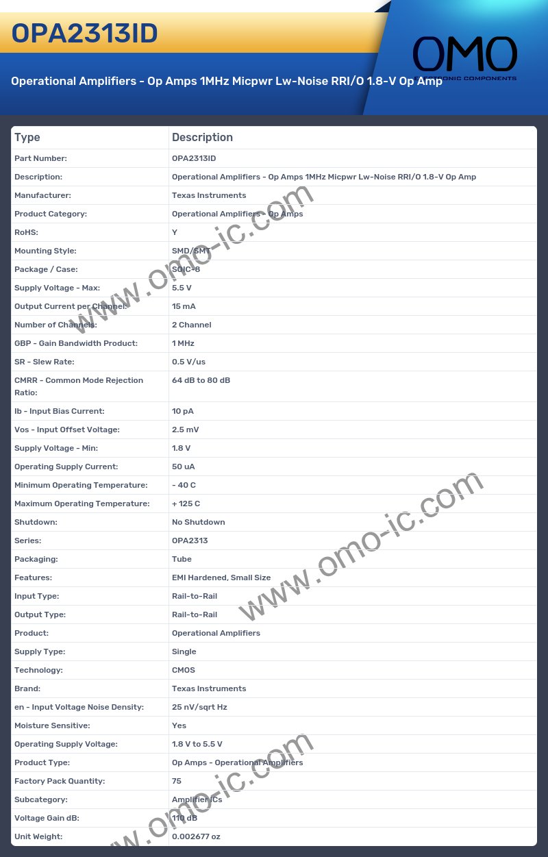 OPA2313ID
