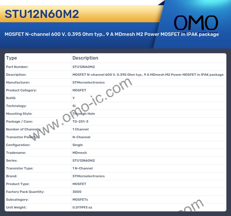 STU12N60M2