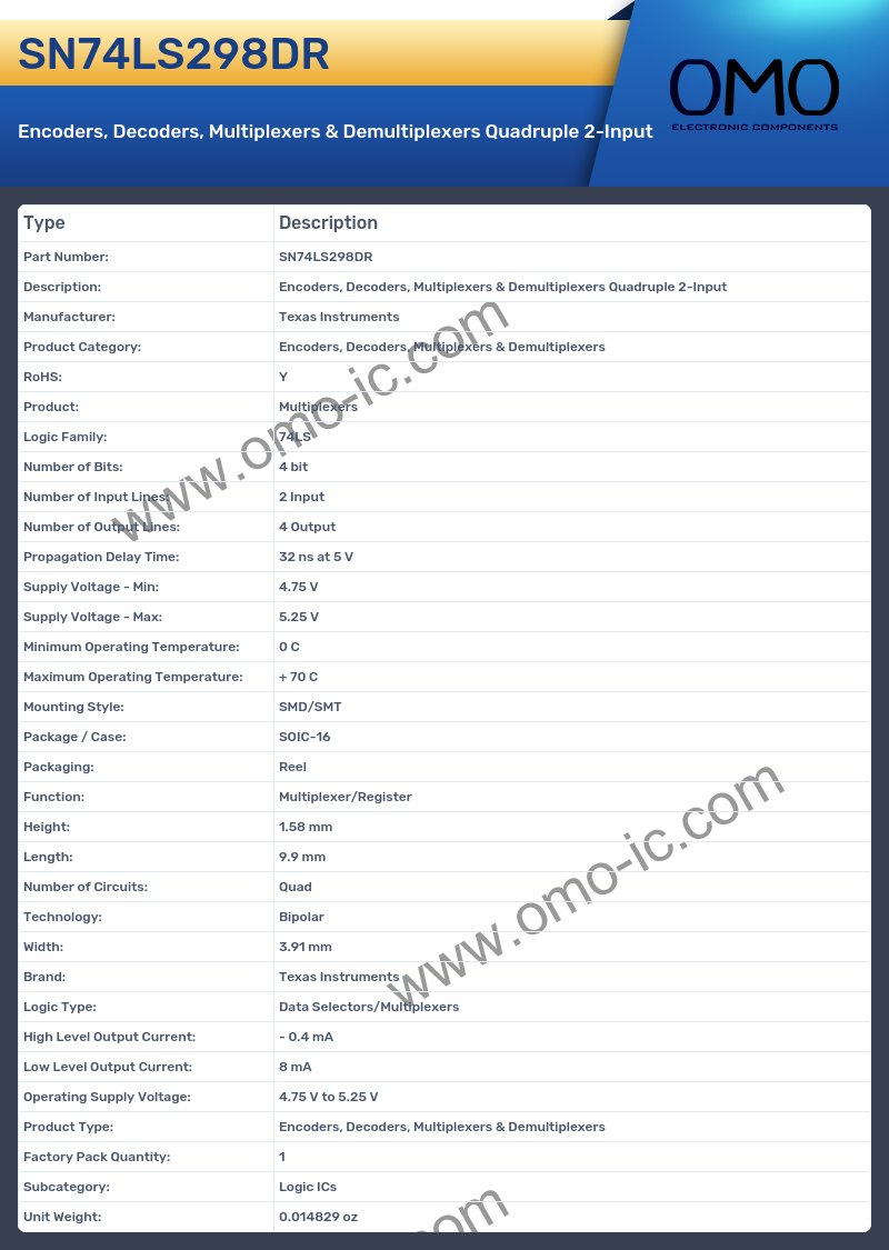 SN74LS298DR
