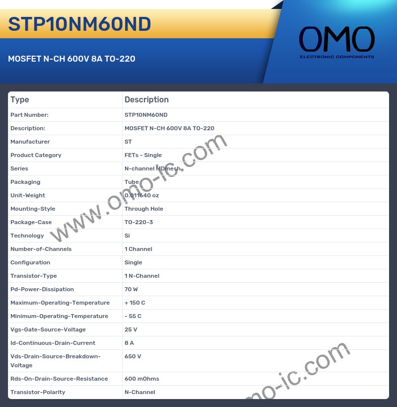 STP10NM60ND