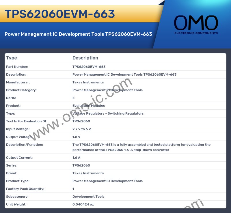 TPS62060EVM-663