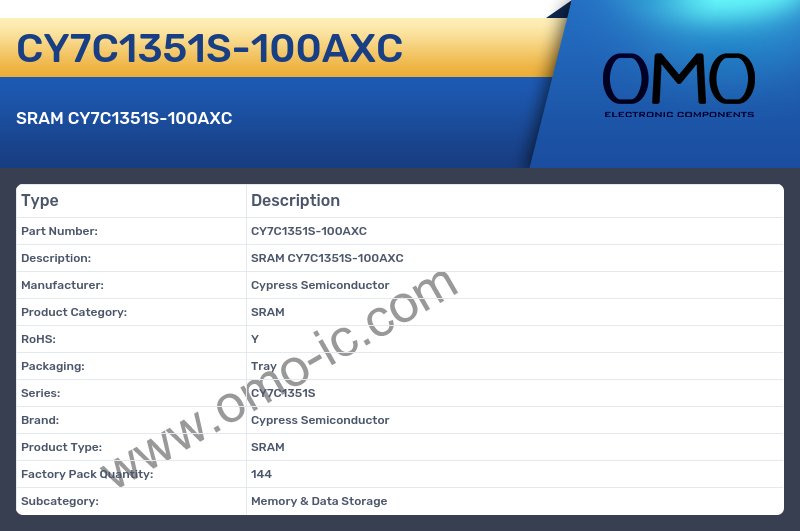 CY7C1351S-100AXC
