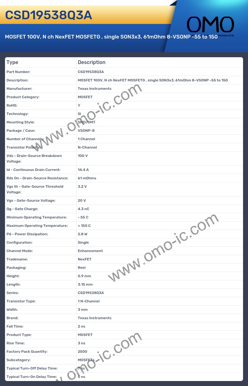 CSD19538Q3A