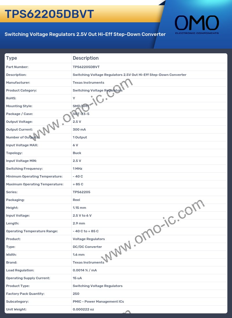 TPS62205DBVT