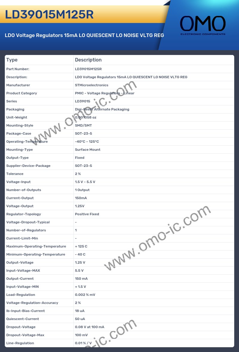LD39015M125R