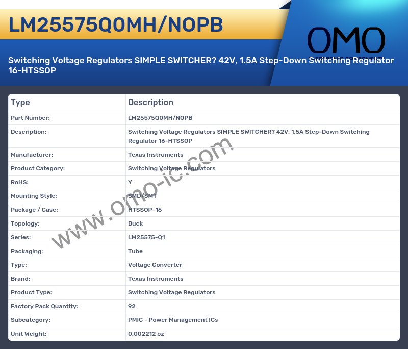 LM25575Q0MH/NOPB