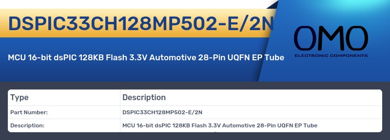 DSPIC33CH128MP502-E/2N