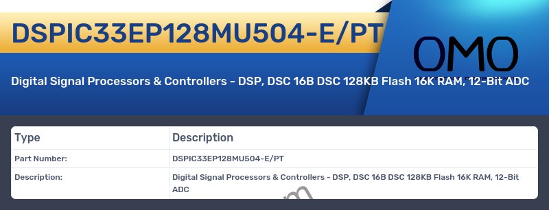 DSPIC33EP128MU504-E/PT