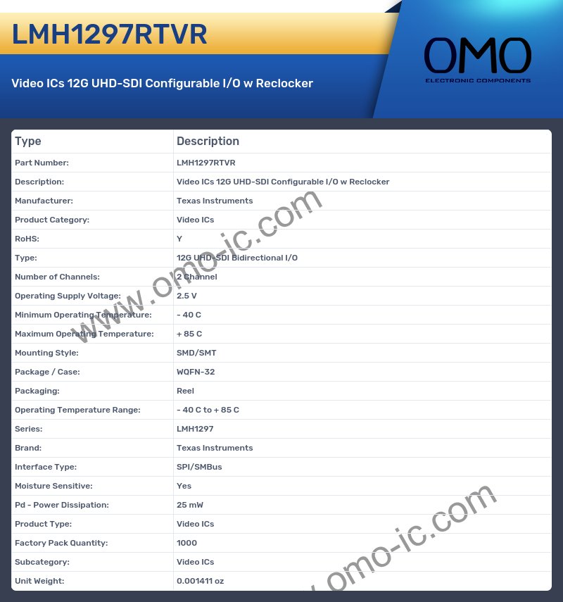LMH1297RTVR