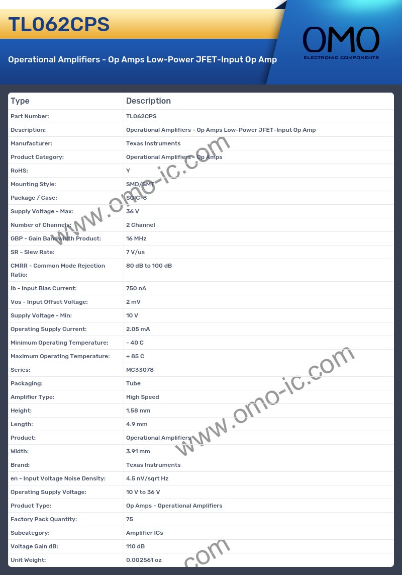 TL062CPS