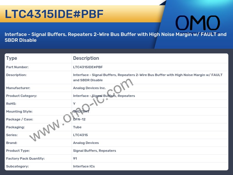 LTC4315IDE#PBF