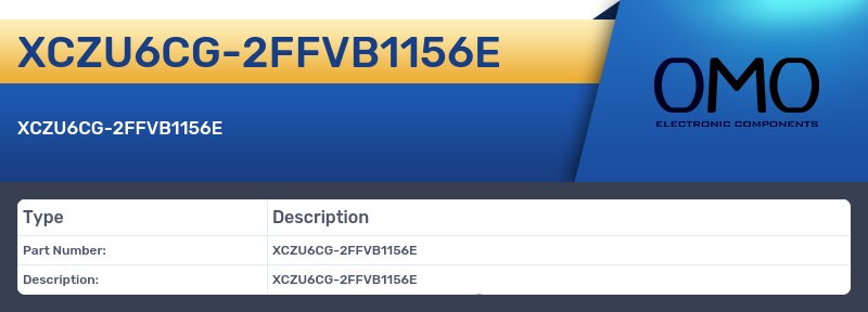 XCZU6CG-2FFVB1156E