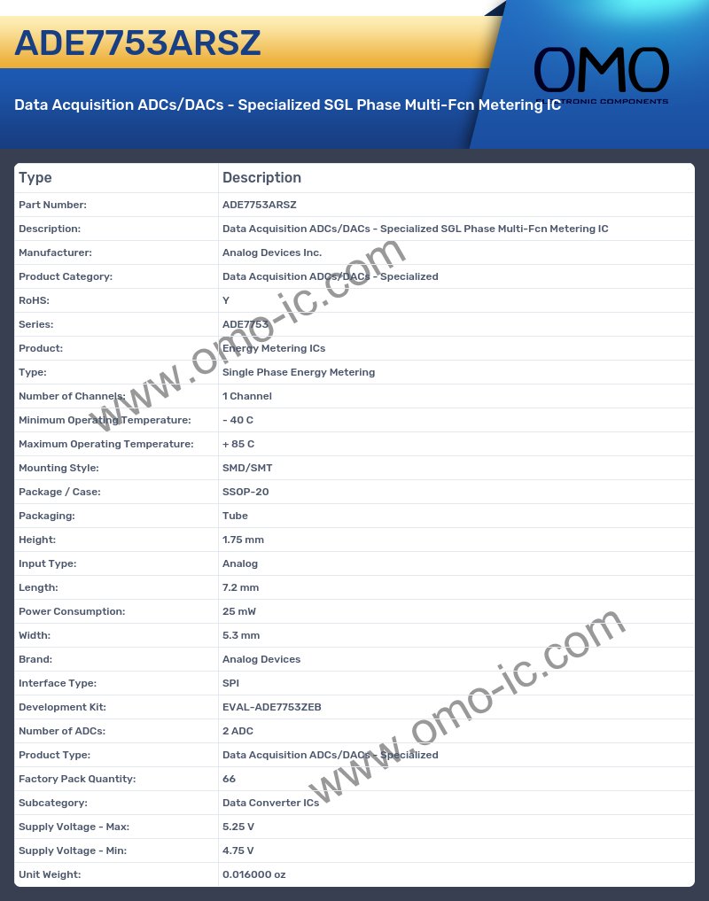 ADE7753ARSZ