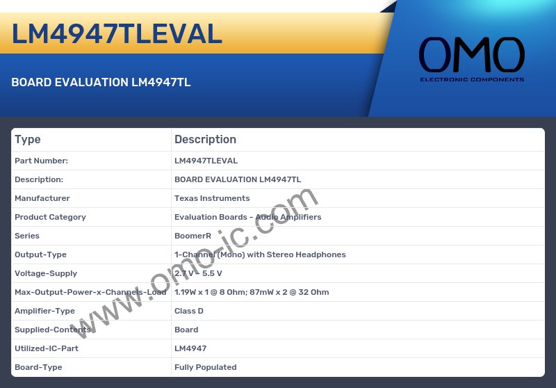 LM4947TLEVAL