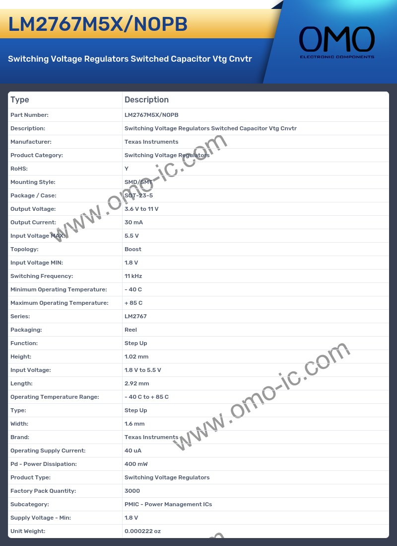 LM2767M5X/NOPB