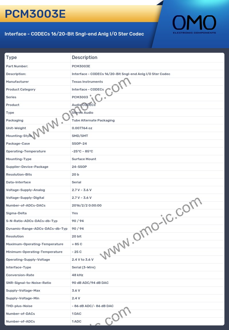 PCM3003E
