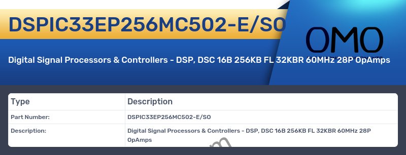 DSPIC33EP256MC502-E/SO