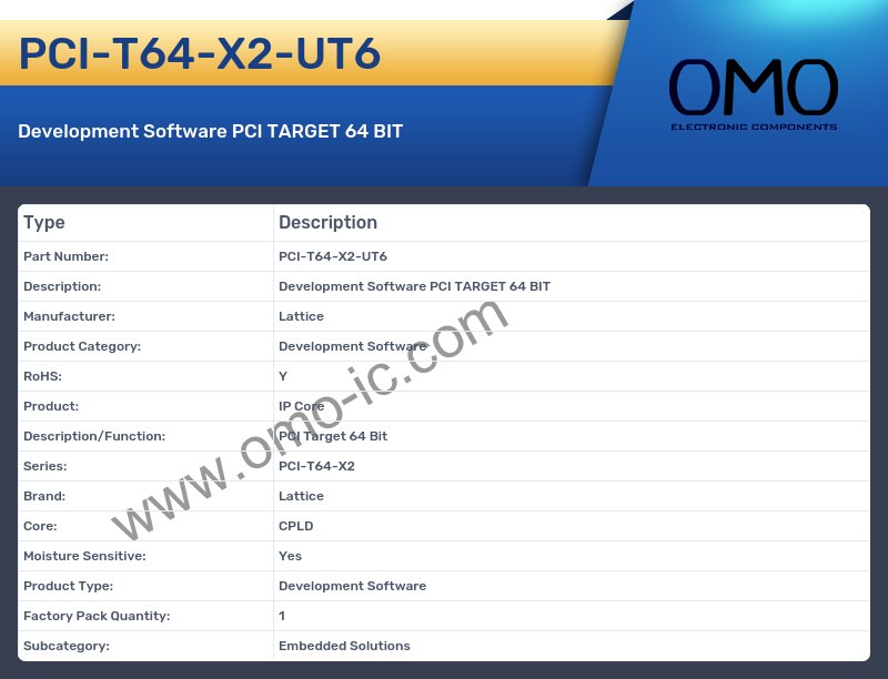 PCI-T64-X2-UT6