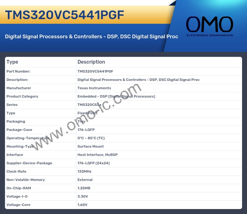 TMS320VC5441PGF