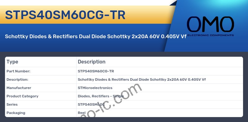 STPS40SM60CG-TR