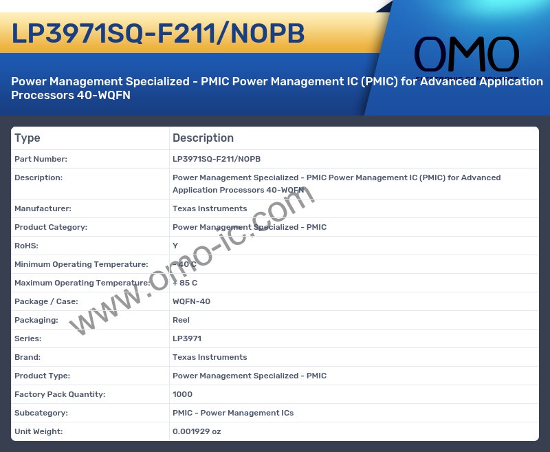 LP3971SQ-F211/NOPB
