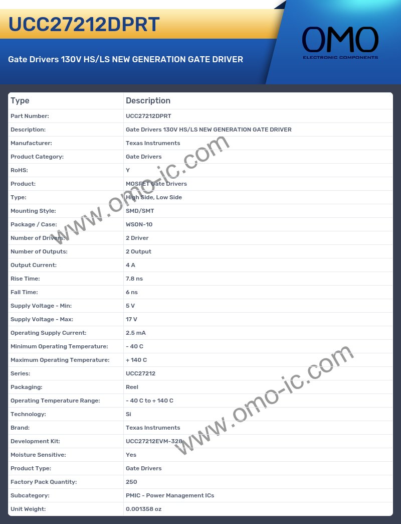 UCC27212DPRT