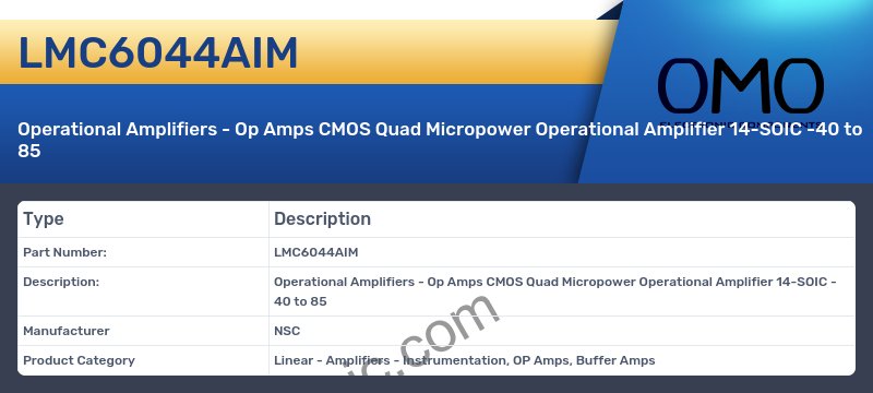LMC6044AIM