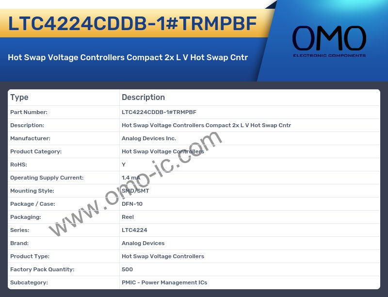 LTC4224CDDB-1#TRMPBF
