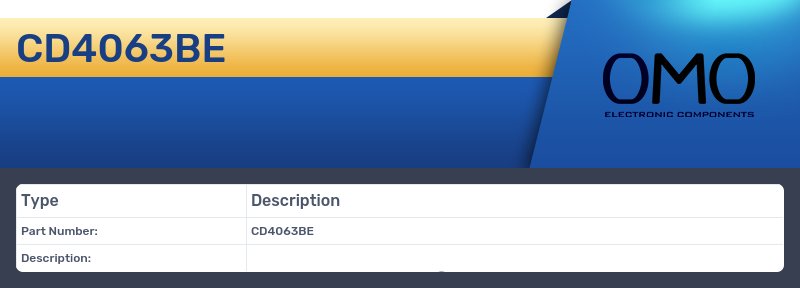 CD4063BE