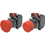 A22NE-P 22 mm E-Stop Switch with Push-In Terminals