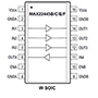 MAX22445 Reinforced 4-Channel Digital Isolator