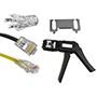 Qwik RJ45™ Modular Plugs for Cat6/Cat5e Cables